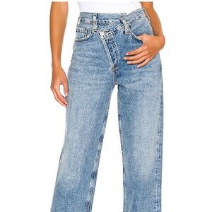 AGolde Criss Cross Jean